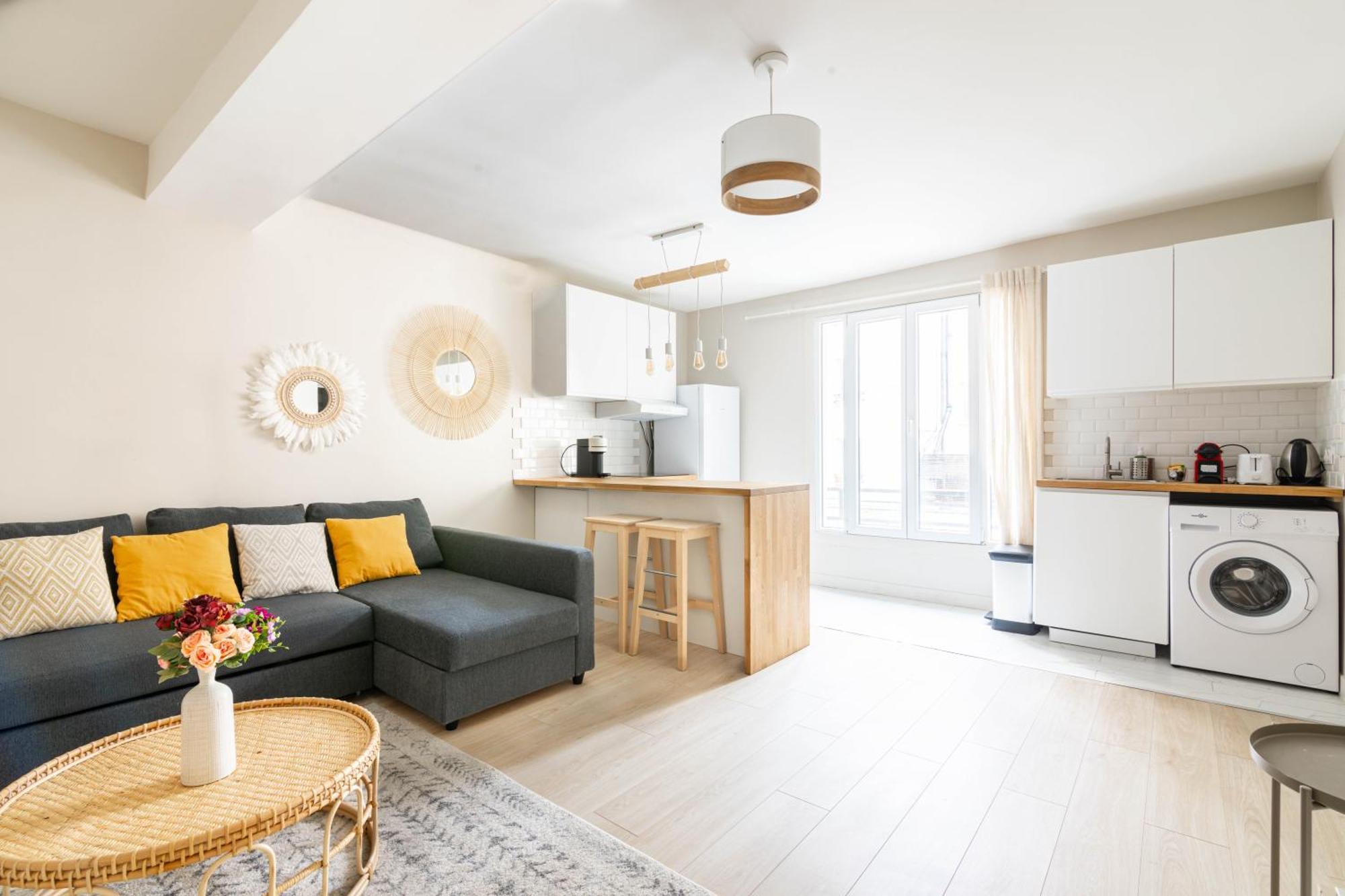 Luxurious 1 Bedroom Quartier De La Bastille Free Netflix Paris Exterior photo